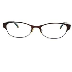 Marchon NYC Uptown Carnegie 210 Eyeglasses Purple Tortoise 51-17-135 Frames
